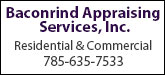 Baconrind Appraising Services, Inc. Sponsorship Banner