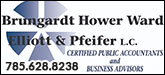 Brungardt Hower Ward Elliott & Pfeifer, L.C. Sponsorship Banner