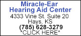 Miracle-Ear Hearing Aid Center Sponsorship Banner